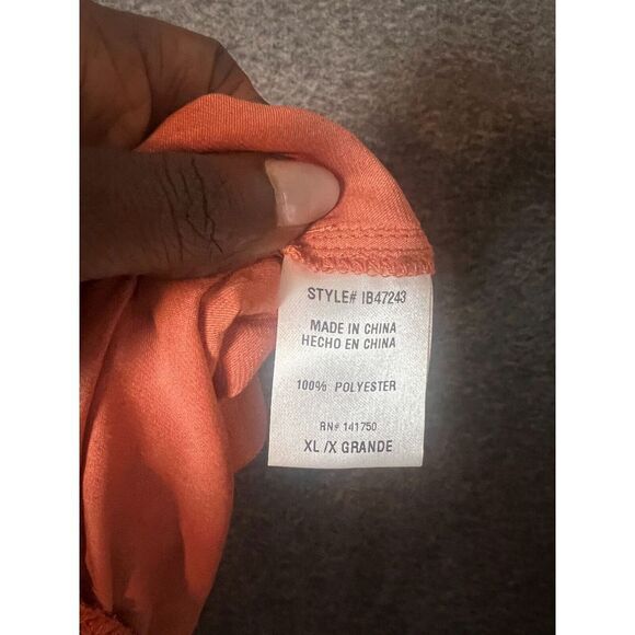 Molly Green Rust Wide Leg Pants Womens Size XL Boho Chic - Picture 3 of 8